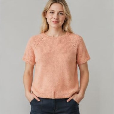 Klint Spor Raglan strikket i Fingering-garn
