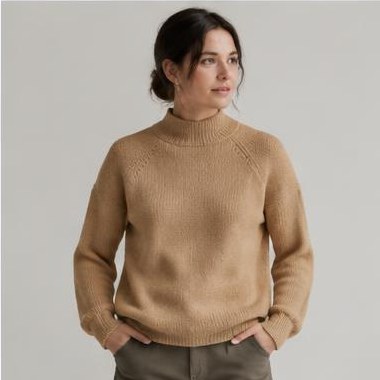 Sommer Glød Raglan strikket i Chunky-garn