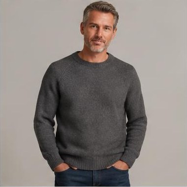 Nord Spor Raglan strikket i Fingering-garn