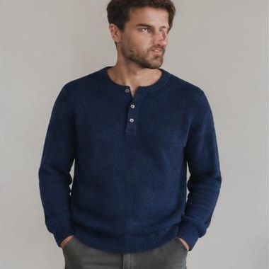 Birk Brise Raglan strikket i Aran-garn
