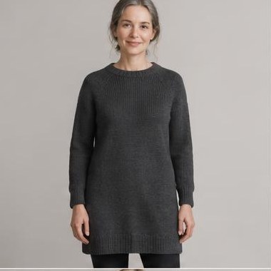 Skov Sti Raglan strikket i DK-garn