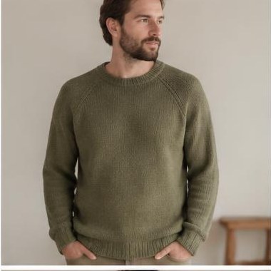 Rav Drøm Raglan strikket i Fingering-garn