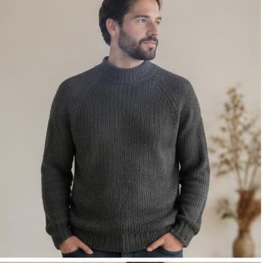 Rav Ro Raglan strikket i DK-garn