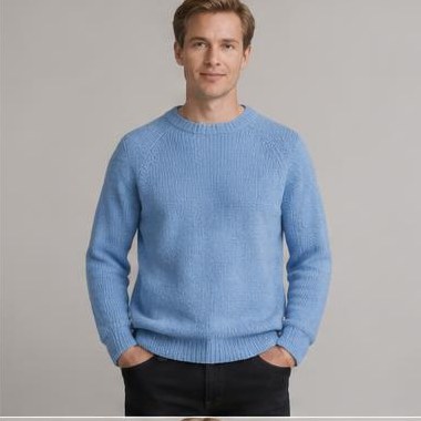 Skov Horisont Raglan strikket i Chunky-garn