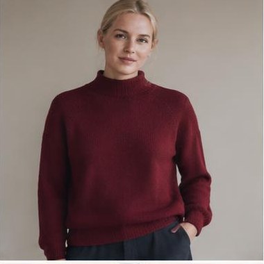 Dis Lys Raglan strikket i Sport-garn