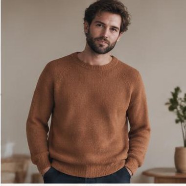 Dis Glød Raglan strikket i Chunky-garn
