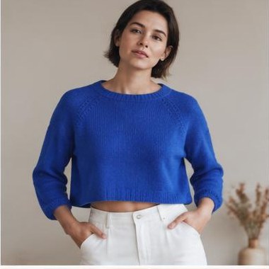 Dis Drøm Raglan strikket i Fingering-garn
