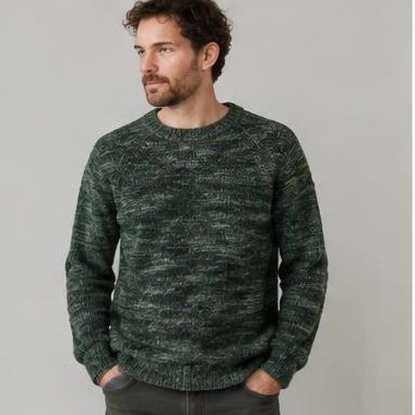 Klint Sti Raglan strikket i DK-garn