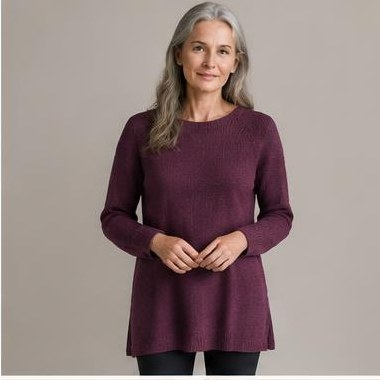 Birk Horisont Raglan strikket i Chunky-garn