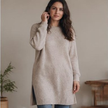 Birk Drøm Raglan strikket i Fingering-garn