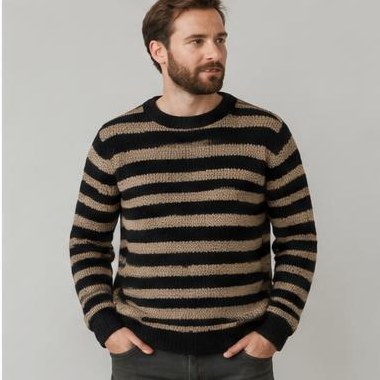 Klint Horisont Raglan strikket i Chunky-garn
