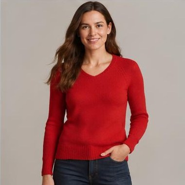 Eng Glød Raglan strikket i Chunky-garn