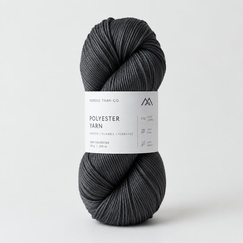 Teknik Tekstil Tekno Polyester — polyester garn i dk til strikkeopskrifter