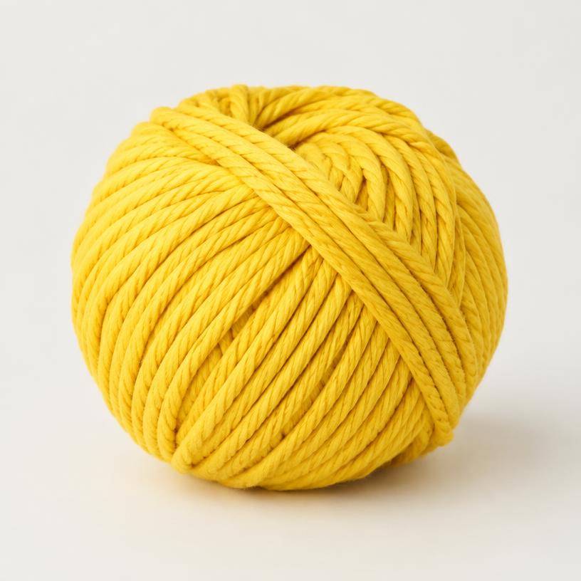 Sommerspind Sol Bomuld 8/8 — bomuld garn i worsted til strikkeopskrifter